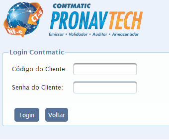 Clique em Login; Primeiro Acesso Clique em Primeiro Acesso; Informe o código de