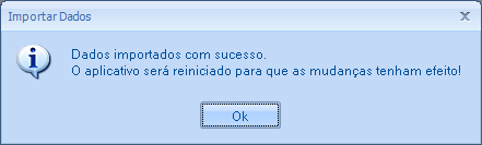 Será exibida a mensagem a seguir e o TopRonda 3 será reiniciado.