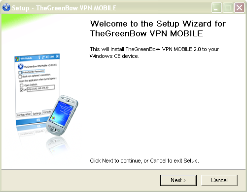 Instalar TheGreenBow VPN Mobile 6 2 Instalar TheGreenBow VPN Mobile 2.1 Instalação do software VPN Mobile no dispositivo móvel 1.