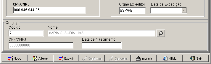 7. Cadastro de Clientes No sistema a imobiliária cadastra os seus clientes, sejam elas proprietários, beneficiários, inquilinos, fiadores, cônjuges, de forma única.