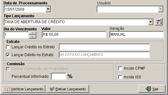 12. Lançamento Proprietário - Em Lote Do mesmo jeito que é definido lançamentos em lote para imóveis, pode ser definidos