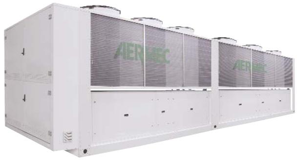 Chillers a 4 tubos AERMEC NRP Aermec NRP 43 a 953 kw - Compressores scroll