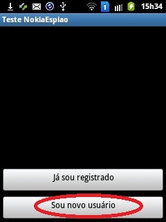 Registro do software,etapa importante,os dados inseridos aqui serão visualizados no painel de controle,o e-mail e senha serão seus dados de login.