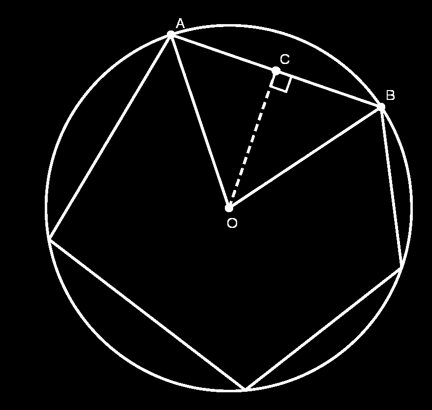 Geometria Euclidiana Plana AULA 8 Figura 8.5: Área(OAB) = 1 AB OC.