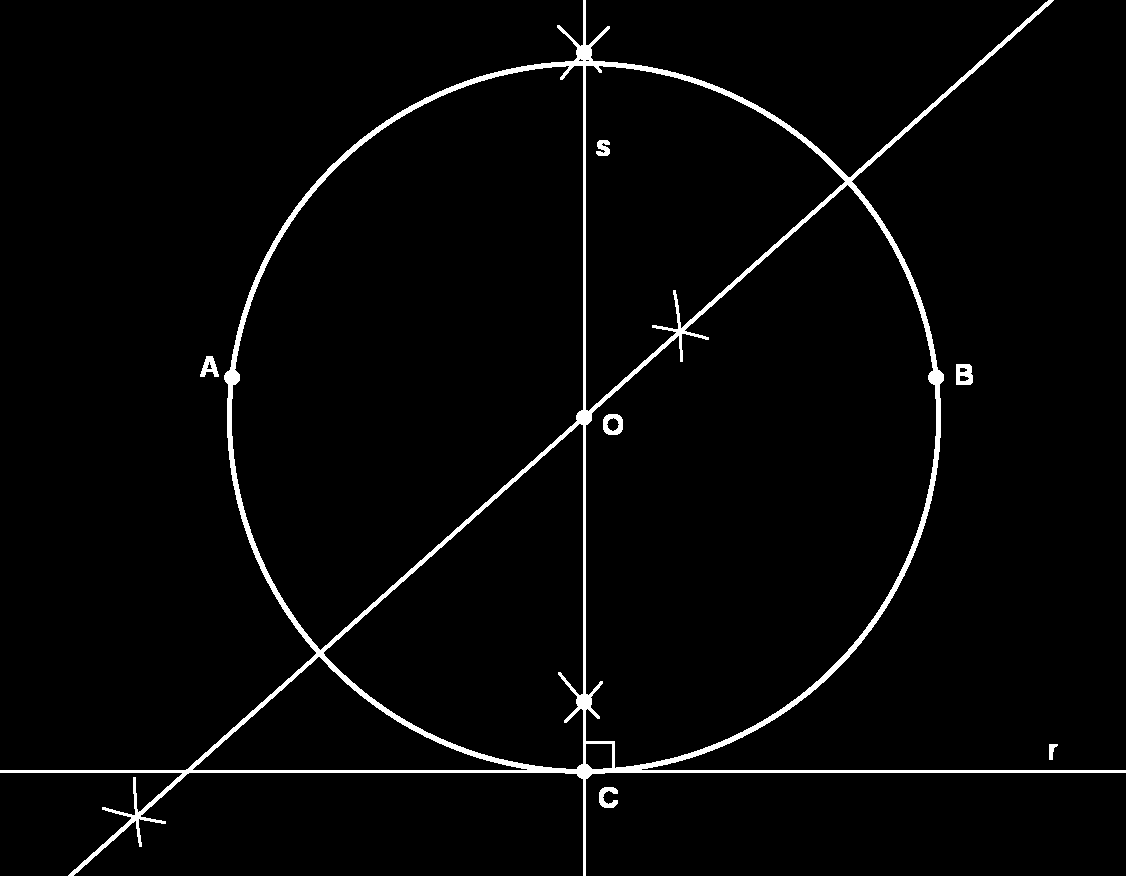 Geometria Euclidiana Plana AULA 11 Figura 11.15: Resolvendo a equação x 2 ax + b 2 = 0. 4. Trace uma perpendicular a AB passando por C, determinando P em AB.