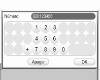 88 Telemóvel Seleccione a lista de chamada pretendida, p.ex. Chamadas perdidas. É apresentado um menu com a lista de chamadas correspondente.