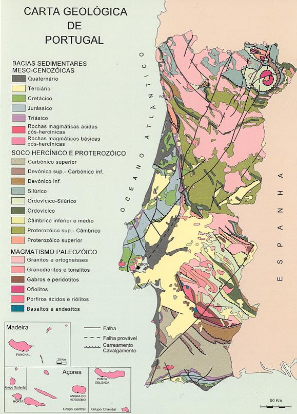 Portugal: geologia e