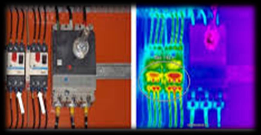 TERMOGRAFIA A inspeção termográfica tem um papel preponderante na manutenção preventiva.