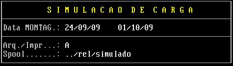 21 18- Geração Bancão Arquivo de controle de pedidos pendentes; Período de duração é parametrizado; Prioridade por Origem de Pedido e Data; Geração Manual Geração Automática 19- Simulado de Carga