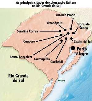 Cidades do RS colonizadas pelos imigrantes Italianos Nova Prata Veranópolis Caxias do Sul
