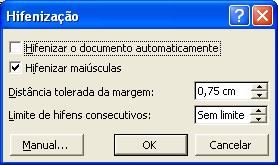 Dicionário de sinônimos: substitui uma palavra ou frase do documento por um sinônimo, antônimo ou palavra relacionada.