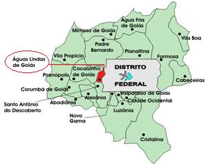 Área de Atuação da Caesb Brasília e 28 setores habitacionais: 2,85