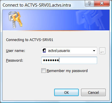 1. Princípios básicos de Contas de Usuários: Todo participante da ACTVS possui uma conta de usuário individual, previamente criada pelos administradores de rede.