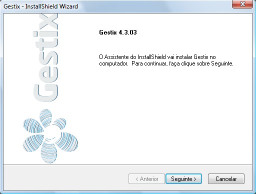 Instalar o Gestix Ao chegar a este passo a sua maquina esta pronta tanto para instalaçao do Gestix ou