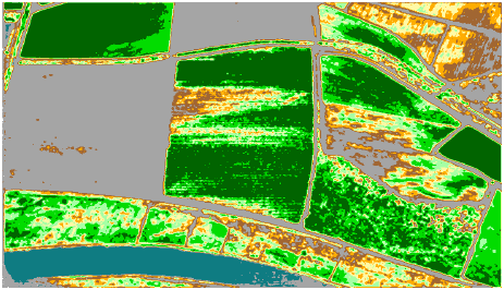 NDVI =