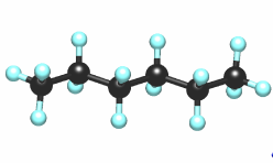 Ex: hidrocarbonetos saturados 215 Espectroscopia de massa interpretação de espectros de massa: n-hexano ião molecular a 86 linha mais intensa a 57 típico dos hidrocarbonetos Ex: hidrocarbonetos