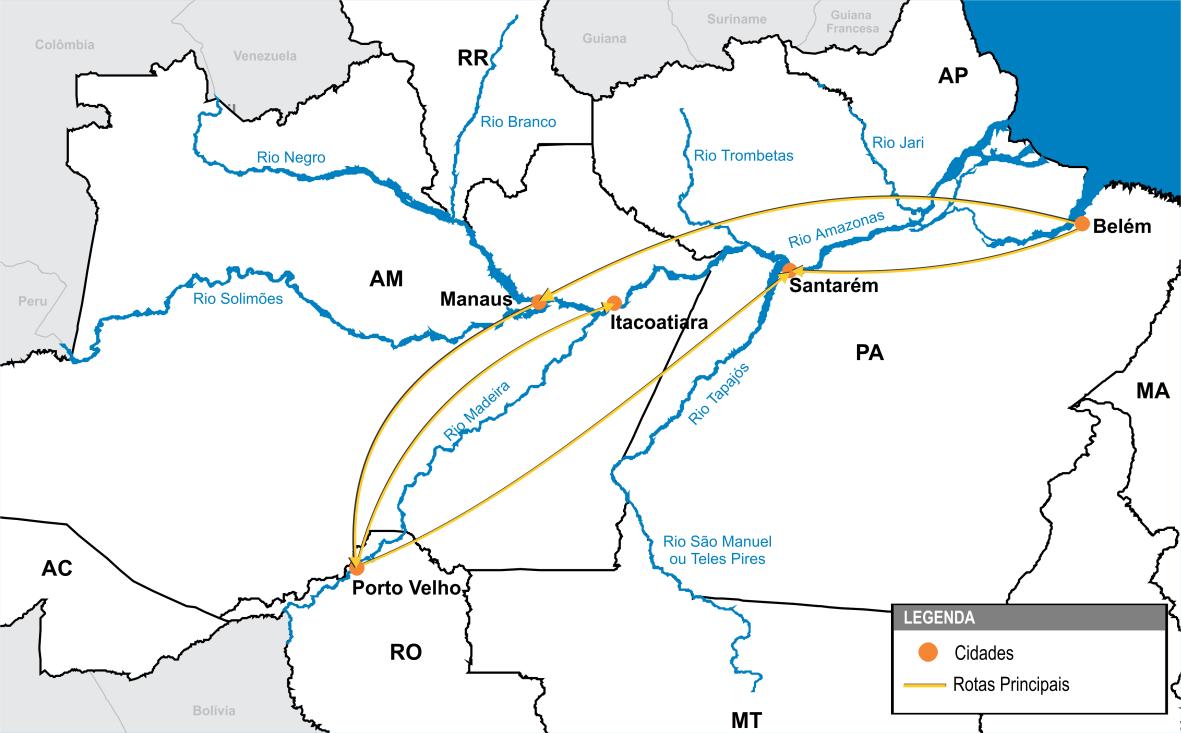 Os dados referentes à integração modal são provenientes do Banco de Informações e Mapas de Transportes (BIT), enquanto que os dados sobre as condições de tráfego das rodovias, referentes a 2011, são