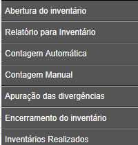 3. Inventário O inventário físico de bens é caracterizado como o processo que consiste na contagem do bem in loco, que é a verificação das existências dos estoques e bens permanentes.