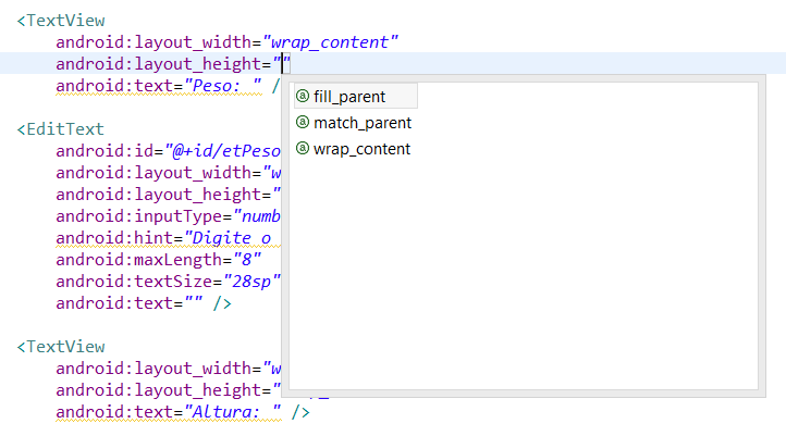 DICA: ASSISTENTE DE CÓDIGO No editor de código da maioria dos IDEs, existem assistentes de código, podendo ser associados pela combinação de teclas [CTRL] + [ESPAÇO] no momento da digitação.