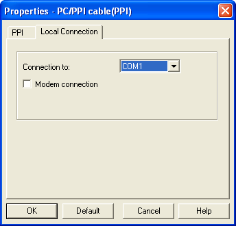 Na aba PPI desta janela deve-se configurar a taxa de transmissão ( Transmission Rate em Network Parameters ) em 19.2Kbps ou 9.6Kbps.