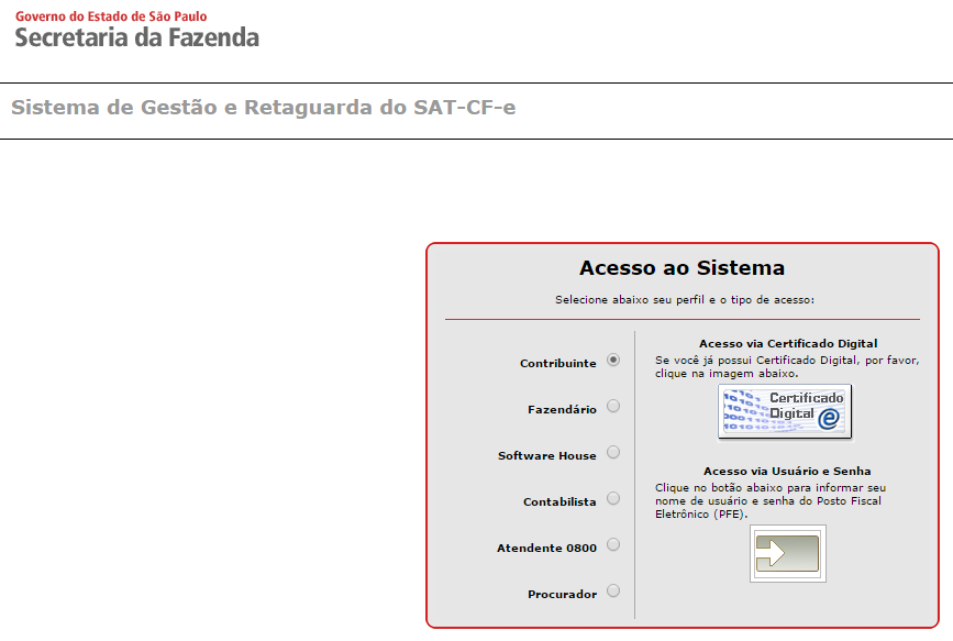 Inicializar o SAT DIMEP para PRODUÇÃO (SAT Preto) Etapas a serem cumpridas. Cliente obrigado a usar o SAT, deve adquirir uma unidade através de uma revenda.