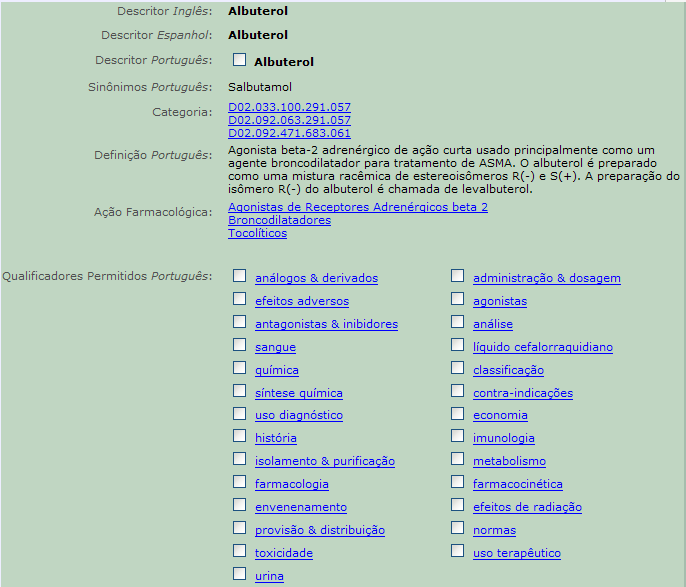 Observe o exemplo, estão indicadas três ações