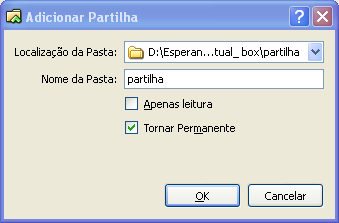 1.7 Partilha de pasta com a máquina Física 1º Passo Vamos á nosso máquina virtual clicamos em diapositivos, vamos a pastas partilhadas.