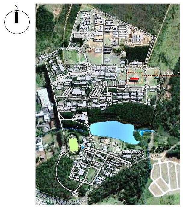 Localização Aulas Teóricas (AT7) UFSCar, campus São