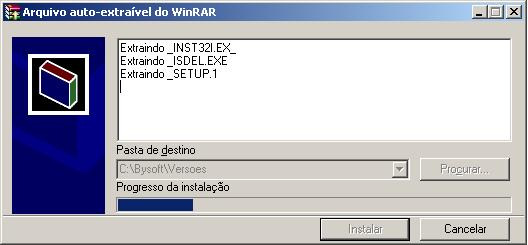 Execute o arquivo Setup.exe para iniciar a atualização. 11.