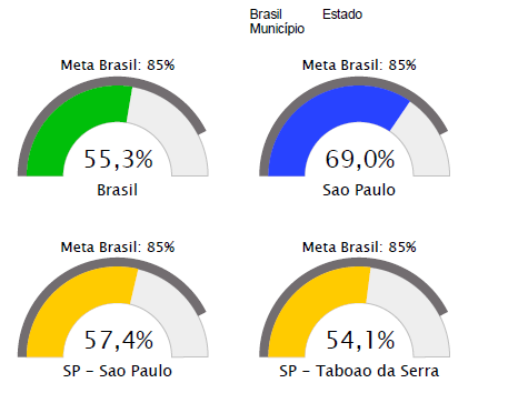 Meta 3 Ensino Médio Universalizar, até 2016, o atendimento para toda a população de 15 (quinze) a 17 (dezessete) anos e elevar, até o final do período de vigência deste PNE, a taxa líquida de