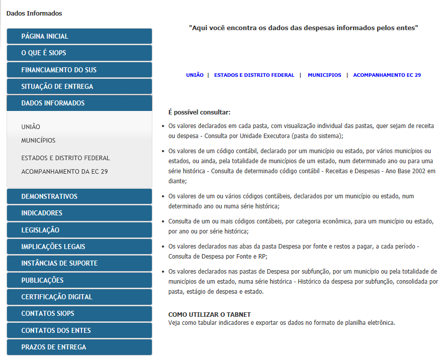 Portal DADOS