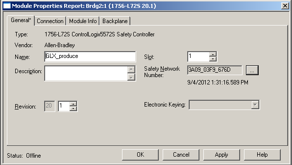 Capítulo 6 Criação de Aplicações de Segurança 3. Clique em para abrir a caixa de diálogo Safety Network Number. 4. Copie o SNN do controlador produtor. 5.