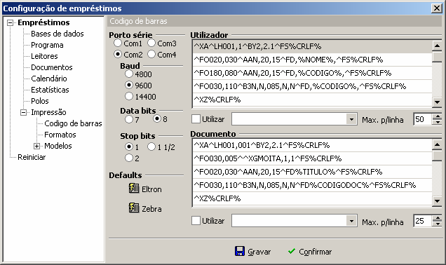 IMP. ZEBRA ETIQUETAS C/ IMAGENS 1º - Enviar o ficheiro de imagem para a impressora, utilizando um comando DOS, por exemplo o COPY: Ex.: COPY IMAGEM.