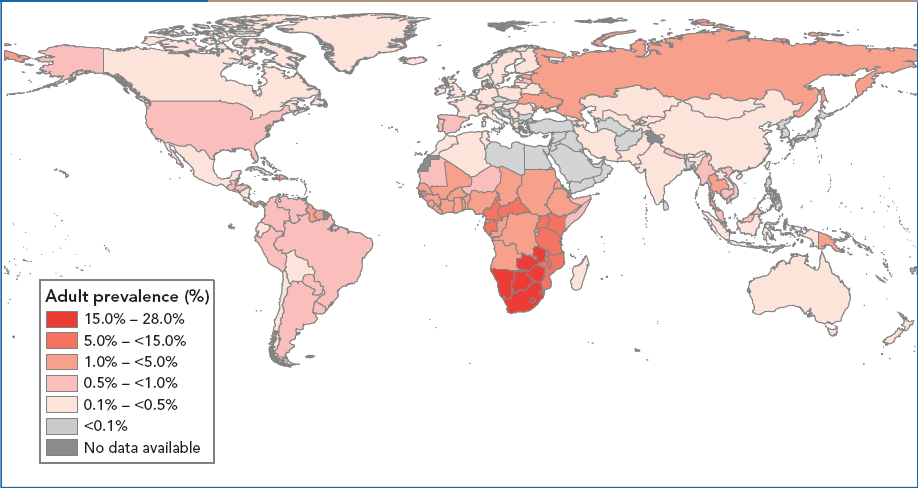 EPIDEMIOLOGIA PANORAMA MUNDIAL DA INFECÇÃ0 PELO HIV, 2008 - UNAIDS 33 MILHÕES [31-36