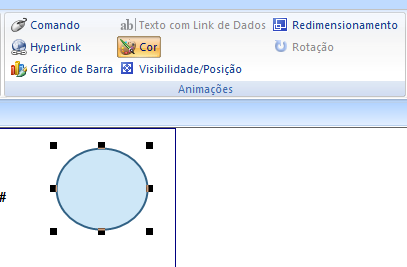 Criar um objeto na tela (círculo ou