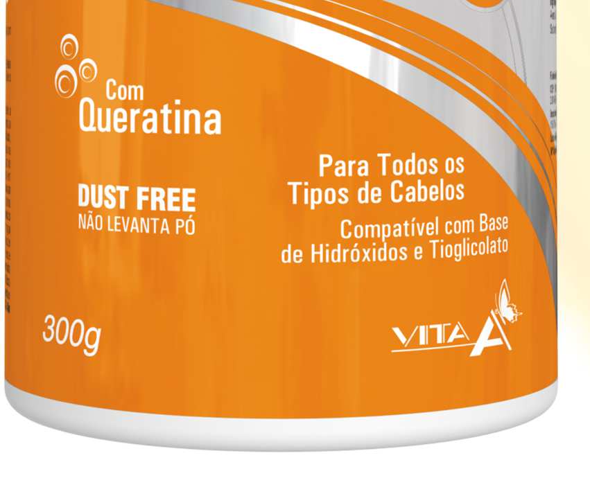 Ação Ultra rápida Sem Amônia Com Queratina DustFree Para todos os tipos