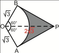 1. Como o triângulo TOP é retângulo isósceles e a altura do cone é TO = h =, então PO = RESPOSTA:.. O triângulo PBO é retângulo porque sendo PB tangente ao círculo da base, PB BO.