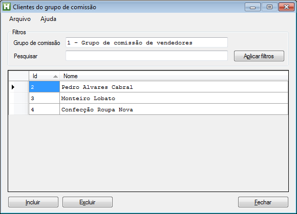 vendedores de linhas de produtos diferentes ex.: grupo de vendedores de eletro, grupo de vendedores de móveis, etc.