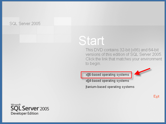 MONTANDO UM SERVIDOR SHAREPOINT Parte 1 - Instalação do SQLServer 2005 passo a passo Pré-requisitos: Windows 2003 Server (Standard, Enterprise). Plataforma: x86 ou x64.