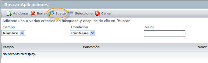 2. Selecione na janela o elemento que deseja associar com uma das categorias do painel da esquerda e clique na categoria de associação correspondente.