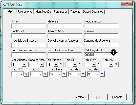 1.1.4) CÓDIGO DE CONSULTA DE URGENCIA: Geralmente utilizado em Hospitais e Prontos Socorros (tendo uma relação direta com início e término do