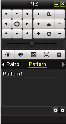 seguinte Iniciar patrulha/sequência Parar movimento de sequência ou patrulha Minimizar janelas Sair Gravação Poderá utilizar o menu em modo de visualização em directo, clicando com o botão