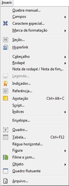 Altera os modos de Exibição do documento.