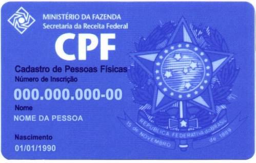 Para o caso de identidades que não possuem o número de CPF, deve-se tirar a cópia da identidade e do CPF.