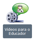 Veja o que cada um dos ícones da Área do Educador tem a oferecer: Ambiente que são socializadas as práticas pedagógicas pelos Coordenadores de área Socialização de Práticas Pedagógicas do