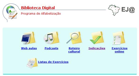 Todos eles podem ser acessados de qualquer computador conectado à internet, dentro ou fora da escola.