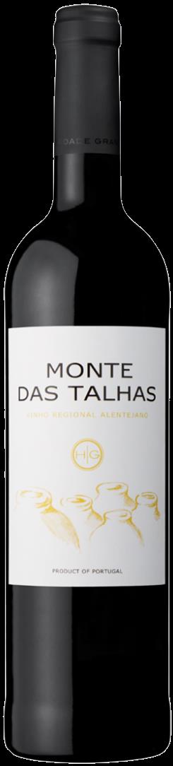 Monte das Talhas Tinto CARACTERÍSTICAS ORGANOLÉPTICAS: Vinho produzido a partir de uvas colhidas manualmente.