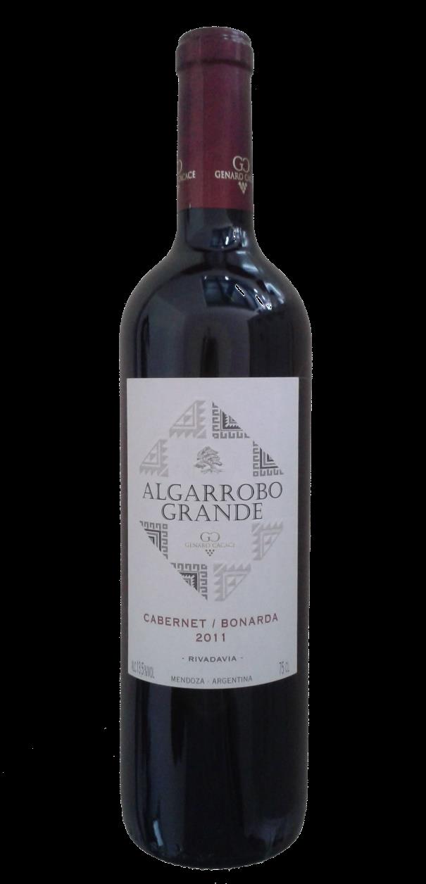Algarrobo Grande Cabernet Bonarda 2006 Localização do vinhedo: A Central, Rivadavia - Mendoza. Corte: Cabernet Sauvignon 50% - 50% Bonarda.