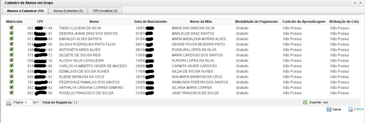 OBSERVAÇÃO: O contrato de aprendizagem é uma situação em que uma empresa paga por um curso para um funcionário e exige um acompanhamento do rendimento do mesmo ao longo do curso.