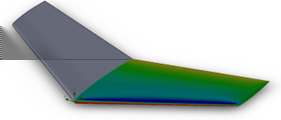 SOLIDWORKS Flow Simulation Em Cut plots and Surface Plots, selecione Mirror results.